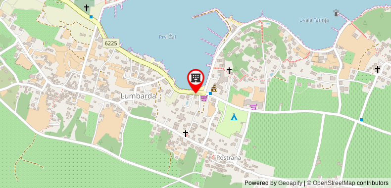 Hotel Borik on maps