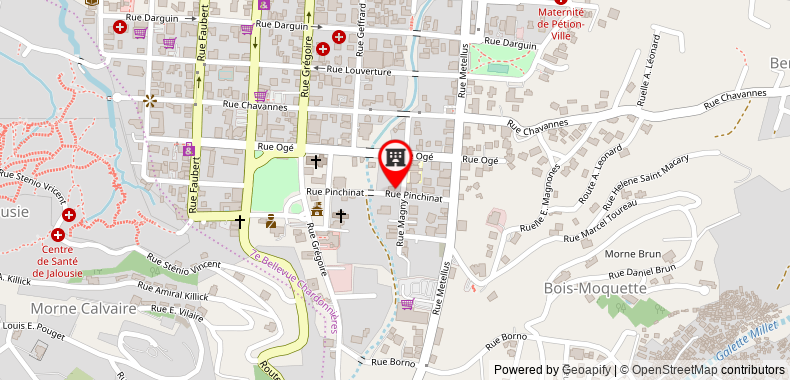 Kinam Hotel on maps
