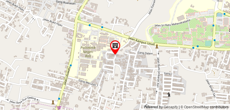 Bản đồ đến RedDoorz near Udayana University Jimbaran 2