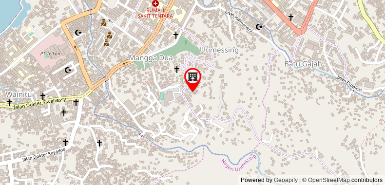 在地图上查看OYO 1448芒加杜阿旅館