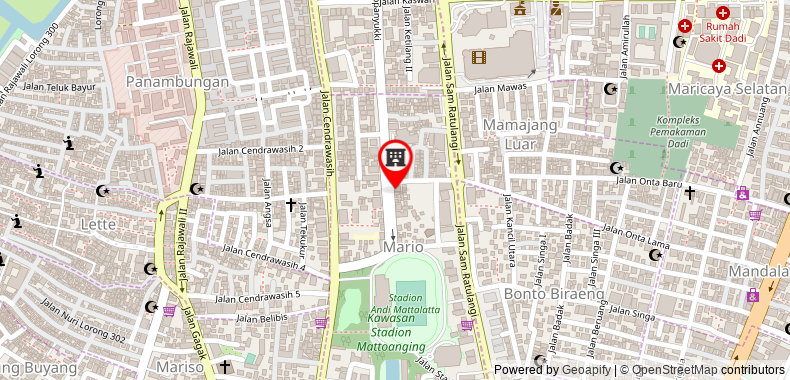 KHAS Makassar Hotel on maps