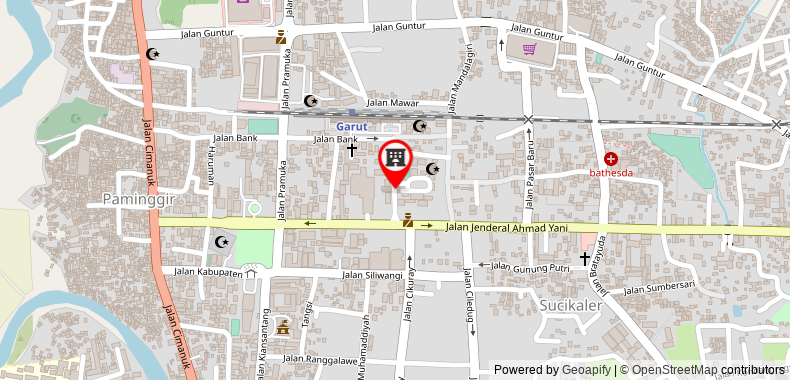 在地图上查看紅多茲酒店-近加魯特廣場