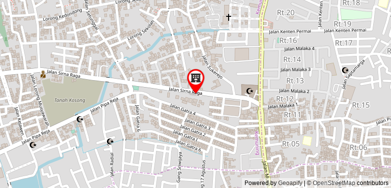 在地图上查看OYO-570佩索納阿斯里伊斯蘭家庭旅館