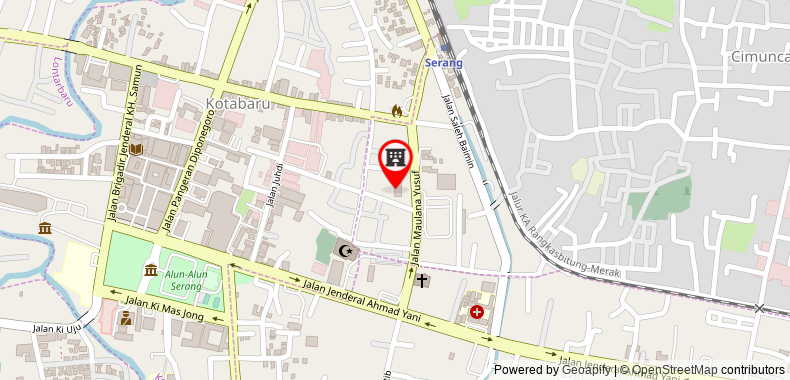 Bản đồ đến Khách sạn LYNN Serang