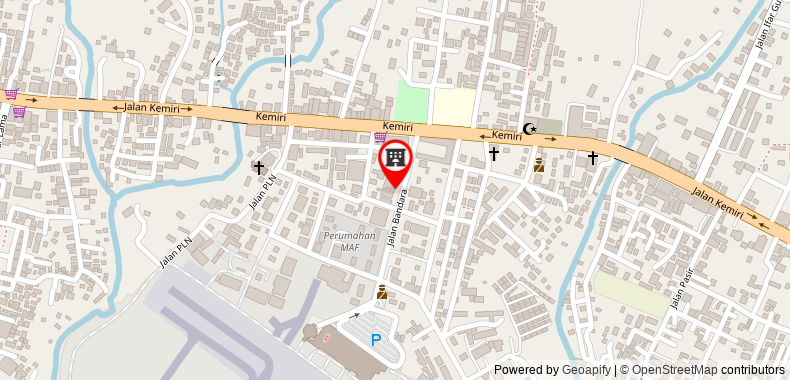 Bản đồ đến Khách sạn Pelangi Sentani