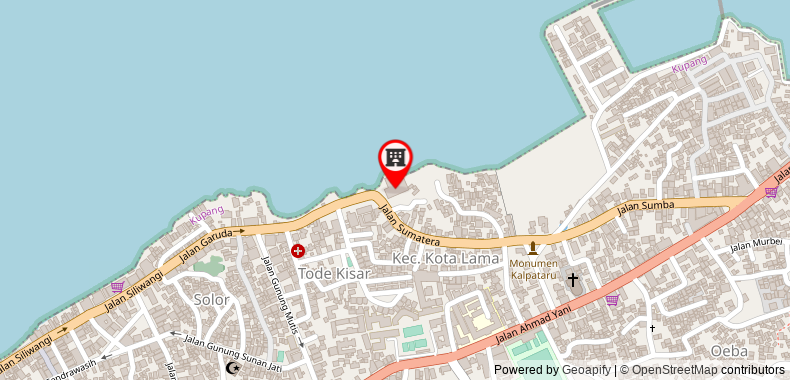 Bản đồ đến Khách sạn RedDoorz Plus @ Pantai Timor