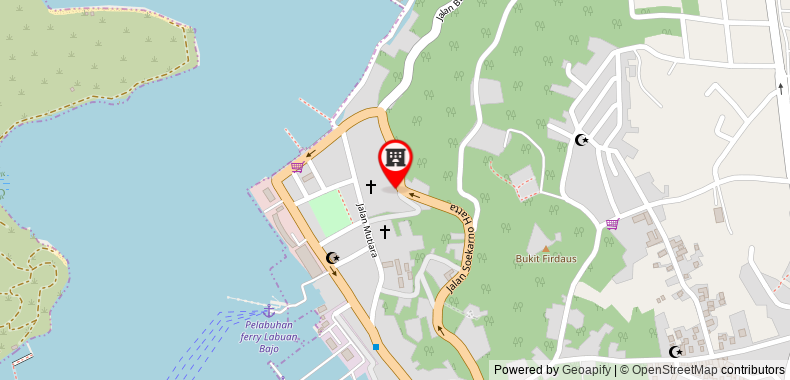 Bản đồ đến Khách sạn Seaesta Komodo & Hostel
