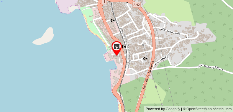 RedDoorz Plus near Pelabuhan Merak on maps