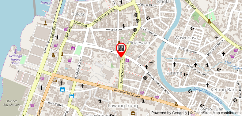 Manado Plaza Hotel on maps