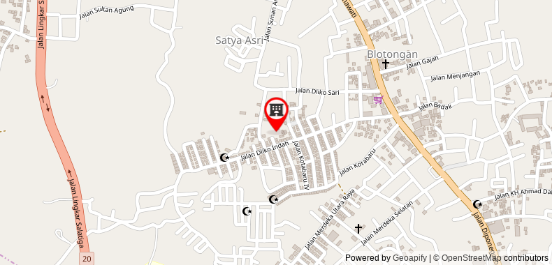 Bản đồ đến OYO 3071 Guest House Gethsemane