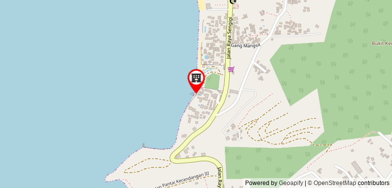 Bản đồ đến Puri Mas Boutique Resorts & Spa