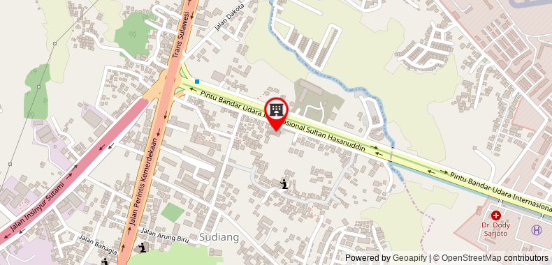 在地图上查看OYO264達瑪努沙登加拉2號酒店