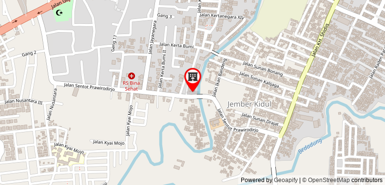 Aston Jember Hotel & Conference Center on maps