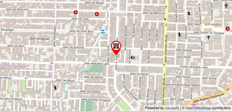 The Wahid Private Residences / Mike's Apartment on maps