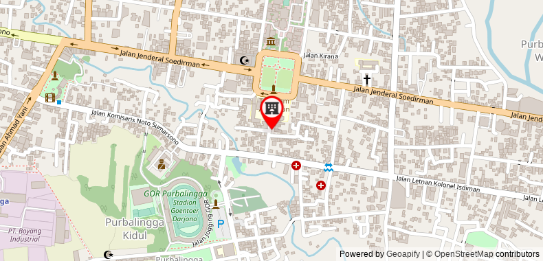 Bản đồ đến Homestay Purbalingga di Pusat Kota by Simply Homy