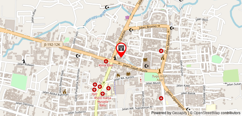 Sumber Hotel on maps