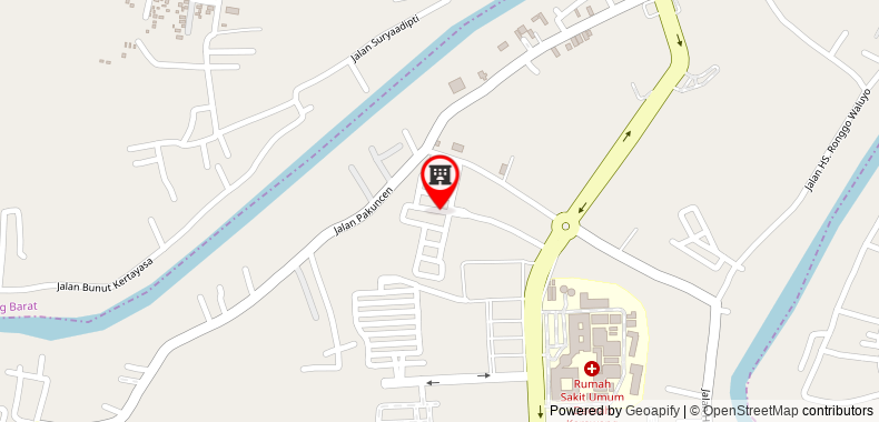 Bản đồ đến OYO 90215 Ada Residence