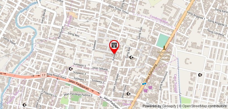 在地图上查看紅多茲酒店@加卡爾巴瓦2號