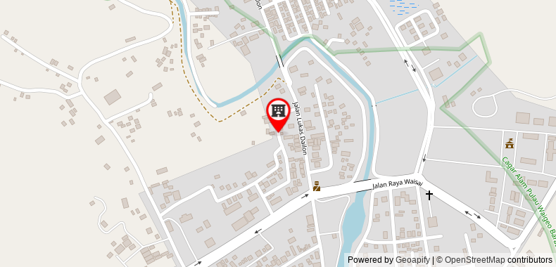 Raja Ampat City Hotel on maps