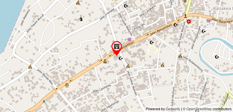 Bản đồ đến Khách sạn Rosichan Bau Bau RedPartner
