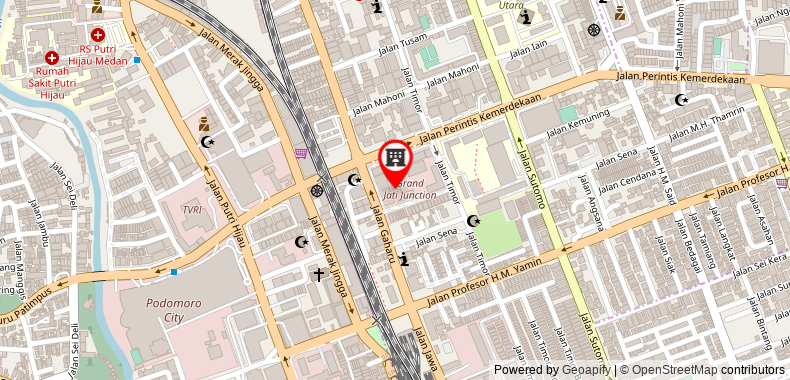 Grand Jati Junction / Mike's Apartment  on maps