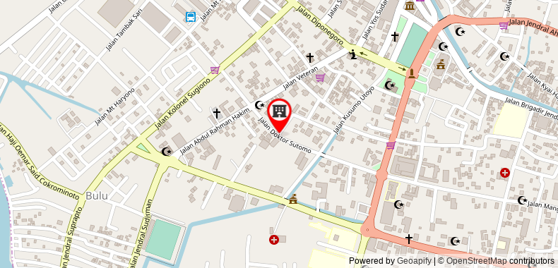 在地图上查看斯波特昂2618 傑帕拉旅館