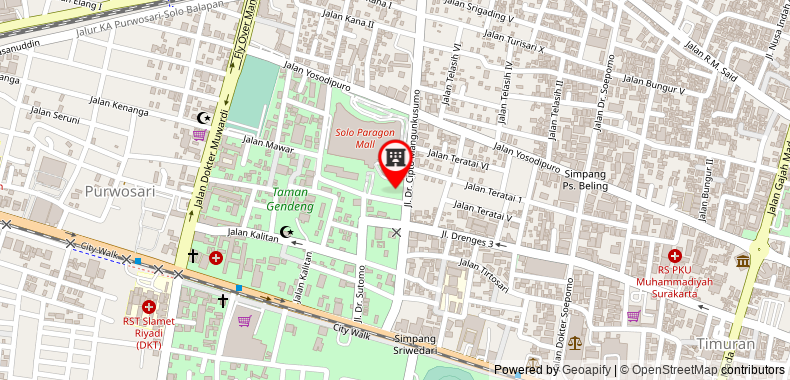 Bản đồ đến Khách sạn Solo Paragon & Residences