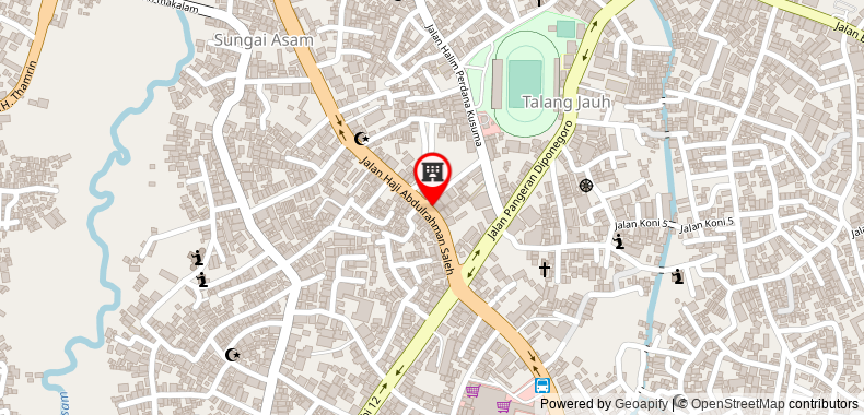 RedDoorz Plus near Jambi Prima Mall on maps
