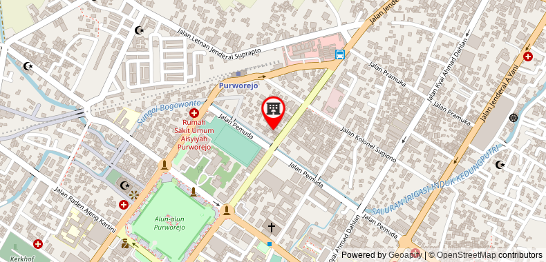 在地图上查看紅色夥伴蘇羅尼加蘭普沃雷霍酒店