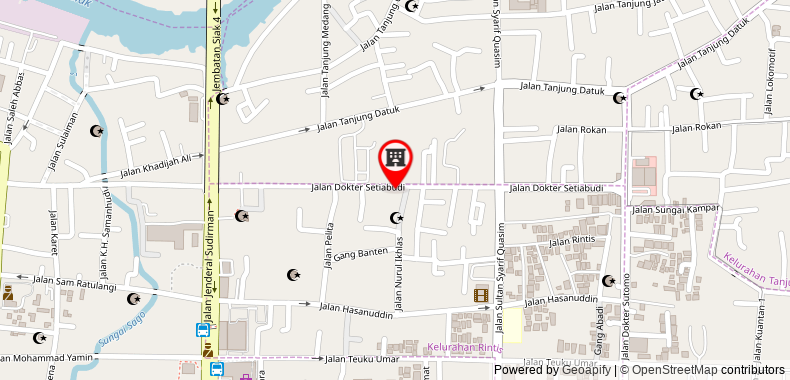 Angkasa Garden Hotel Pekanbaru on maps
