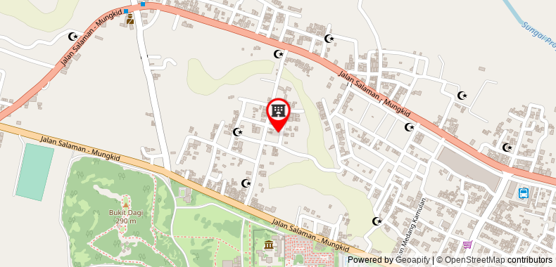 Bản đồ đến Khách sạn WM Borobudur