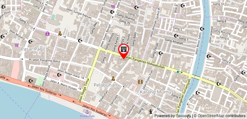 Aston Samarinda Hotel on maps