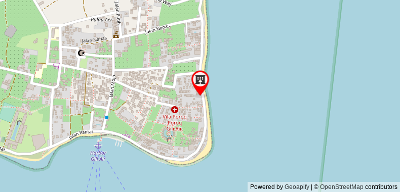 Manta Dive Gili Air Hotel on maps