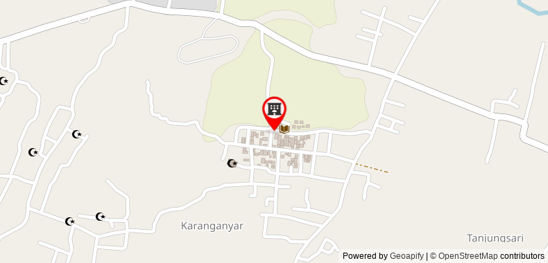 Bản đồ đến Balkondes Tuksongo Homestay Borobudur