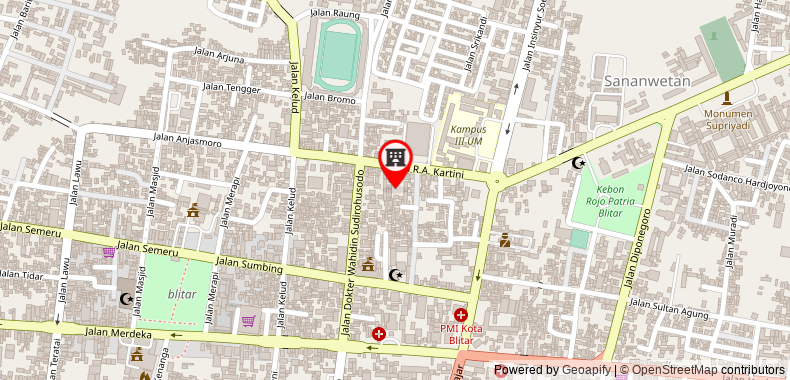 Bản đồ đến Khách sạn Patria Plaza