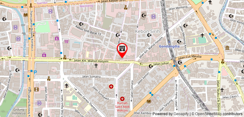 Morrissey Hotel Residences on maps