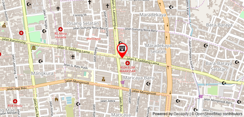 Bản đồ đến Khách sạn Bontocinde