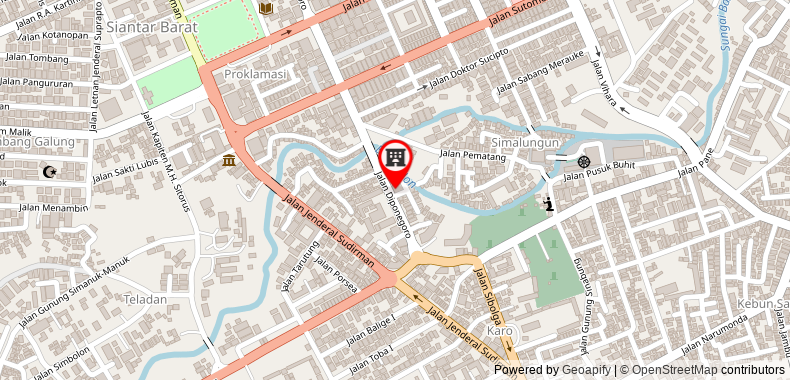 在地图上查看紅多茲酒店@佩馬塔斯安塔