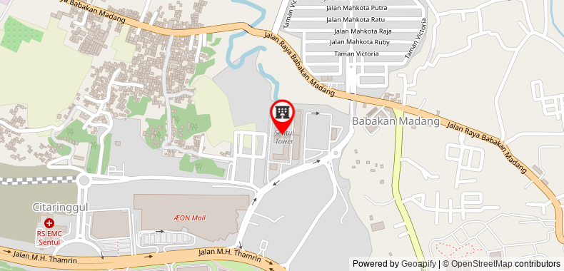 Apartement Sentul Tower by HHH Property on maps