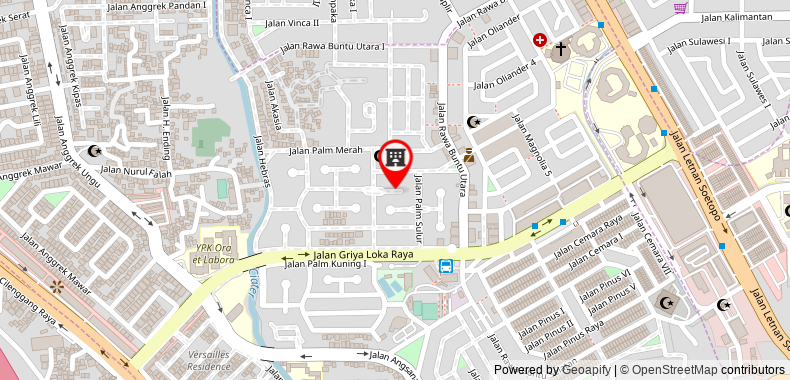 Villa BSD City by REQhome on maps