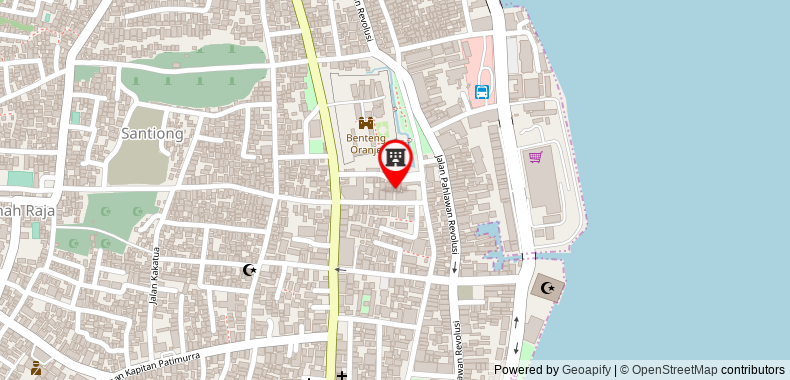 Bản đồ đến Khách sạn Nirwana Ternate RedPartner