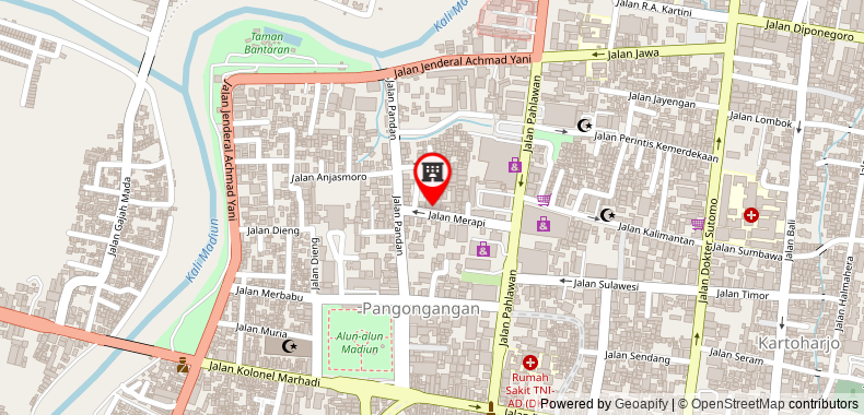 Hotel Pondok Indah RedPartner on maps
