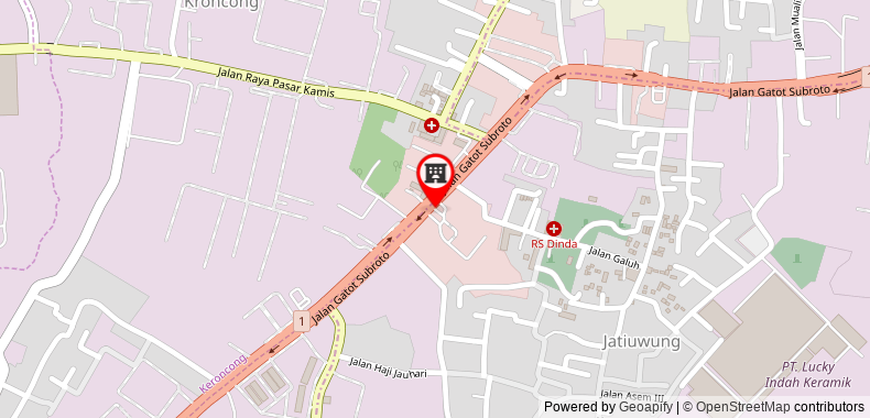 Bản đồ đến Khách sạn Istana Nelayan