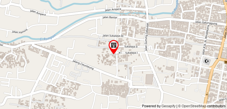 Bản đồ đến Khách sạn City Tasikmalaya