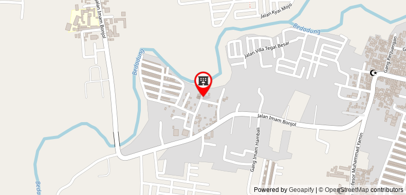 Bản đồ đến Khách sạn Bintang Mulia