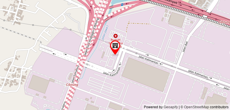 Enso Hotel on maps