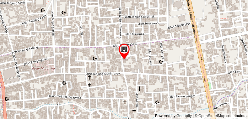Bản đồ đến Khách sạn RedDoorz Plus @ Cameloan Palu