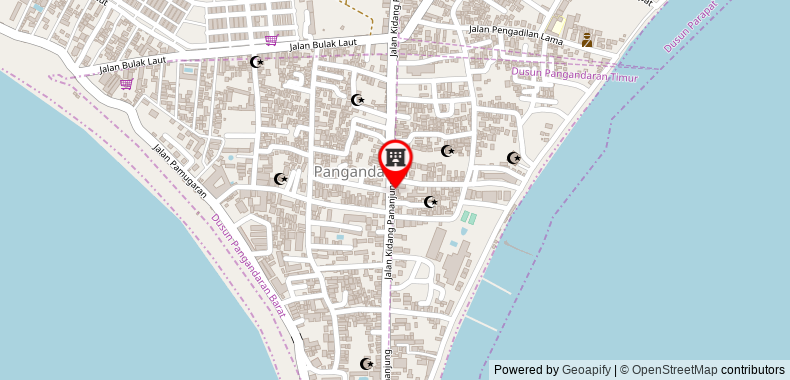OYO 1240 Hotel Pantai Jaya on maps