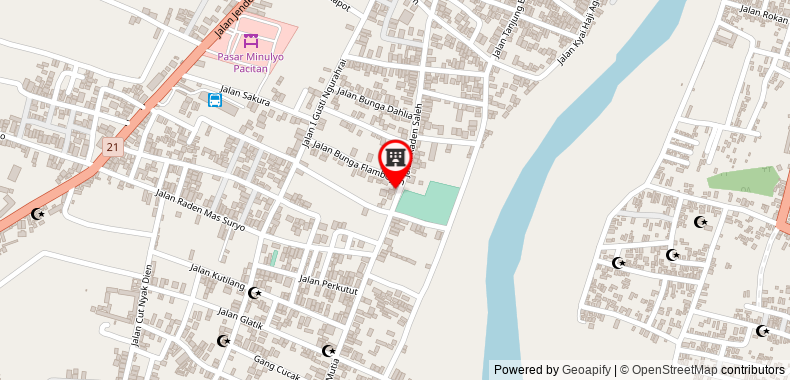 在地图上查看OYO941曼格拉伊斯蘭酒店