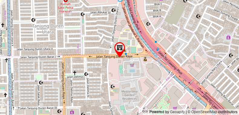 Bản đồ đến Khách sạn OYO 784 Bulevar